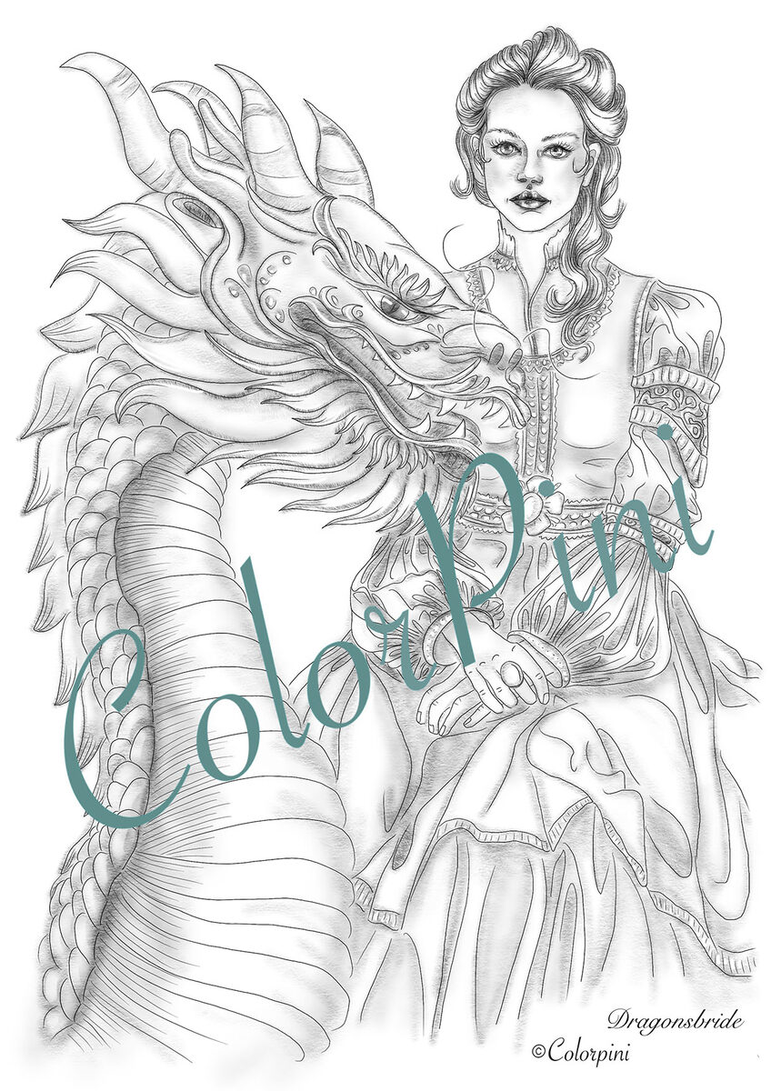 Colorpini Illustration «Dragon's Bride»
